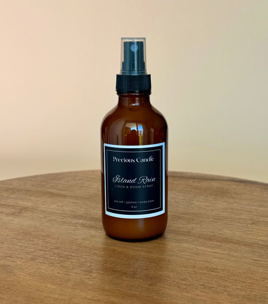 Scented Linen & Room Spray - Island Rain - Precious Candle Llc