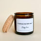 Organic, Vanilla, Citrus Fragrance Soy Candle, For Relaxation-Handmade Self-Care - Gifts