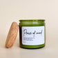 Peace of Mind Candle | Sage & Lavender Aromatherapy

